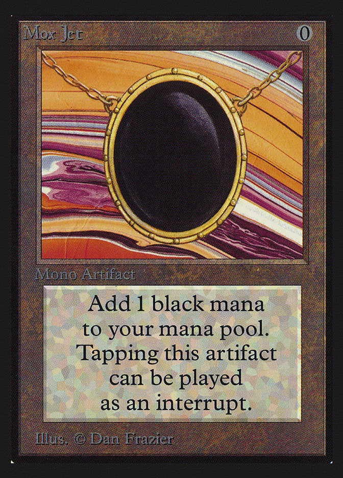 Mox Jet (Black Stone) [International Collectors’ Edition] | Rock City Comics