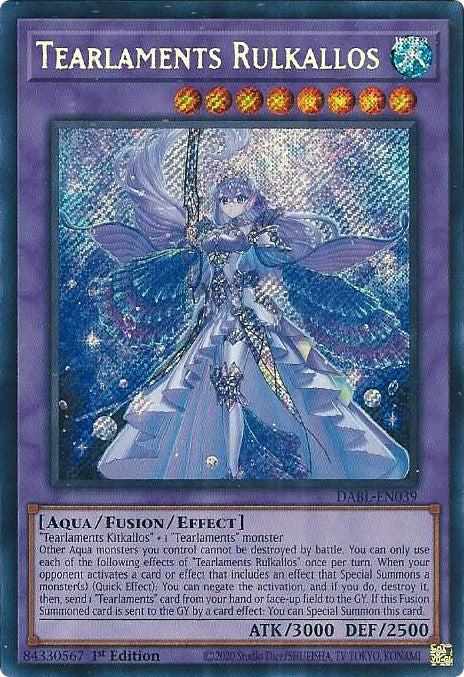 Tearlaments Rulkallos [DABL-EN039] Secret Rare | Rock City Comics