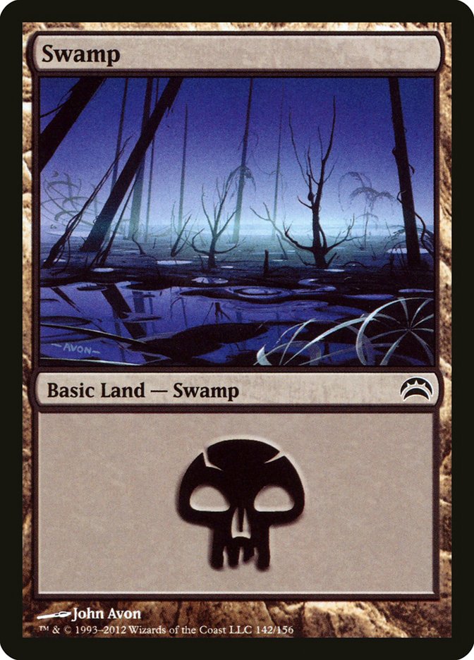 Swamp (142) [Planechase 2012] | Rock City Comics