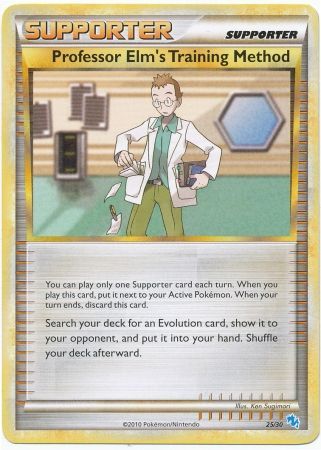 Professor Elm's Training Method (25/30) [HeartGold & SoulSilver: Trainer Kit - Gyarados] | Rock City Comics