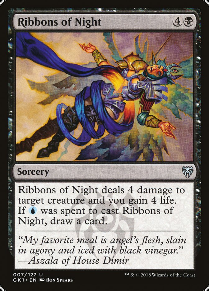 Ribbons of Night [Guilds of Ravnica Guild Kit] | Rock City Comics