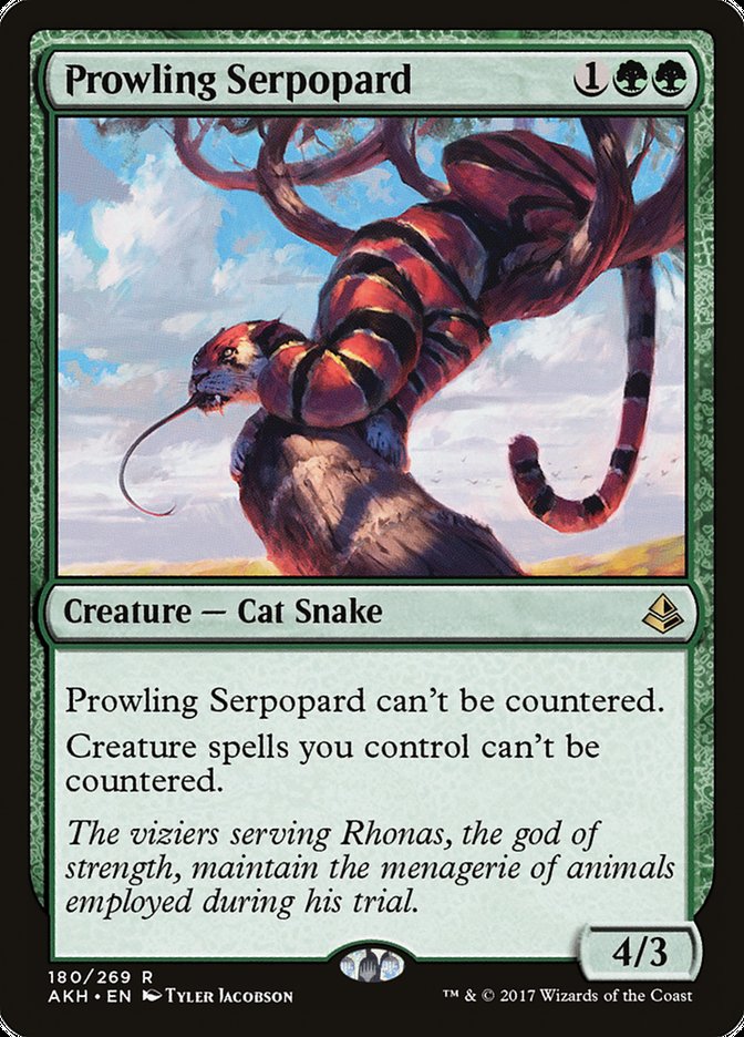 Prowling Serpopard [Amonkhet] | Rock City Comics