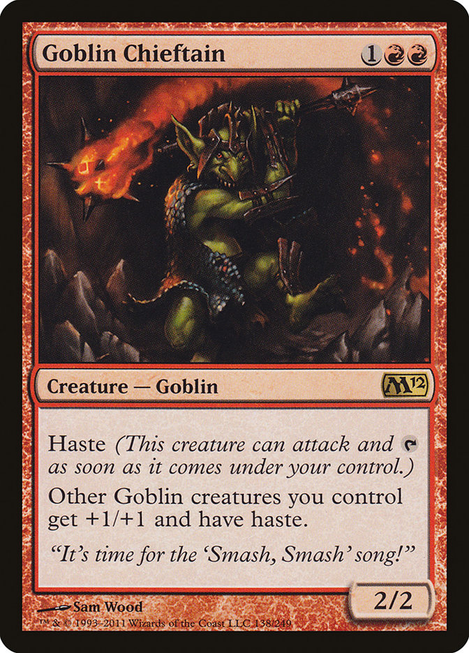 Goblin Chieftain [Magic 2012] | Rock City Comics