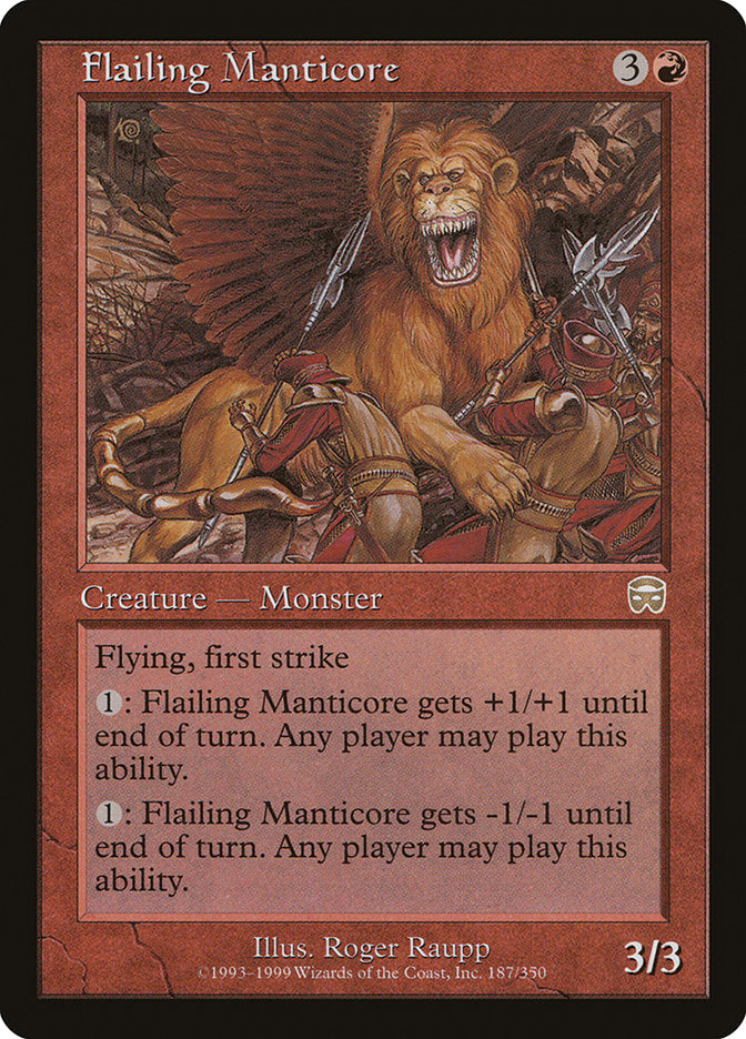 Flailing Manticore [Mercadian Masques] | Rock City Comics