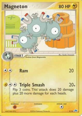 Magneton (5/10) [EX: Trainer Kit - Latios] | Rock City Comics