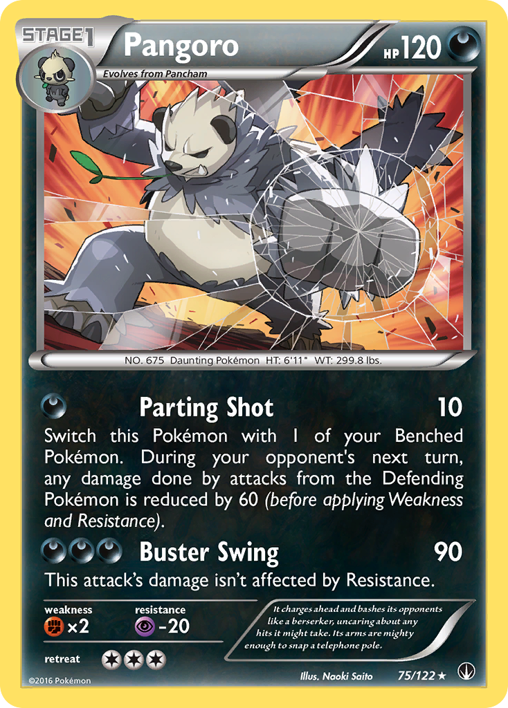 Pangoro (75/122) [XY: BREAKpoint] | Rock City Comics