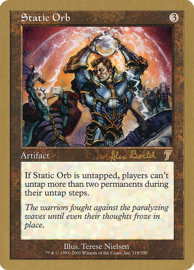 Static Orb (Alex Borteh) [World Championship Decks 2001] | Rock City Comics