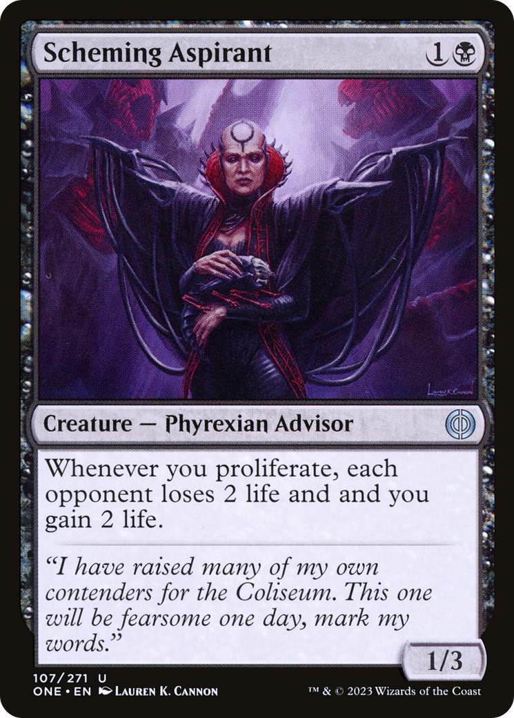 Scheming Aspirant [Phyrexia: All Will Be One] | Rock City Comics