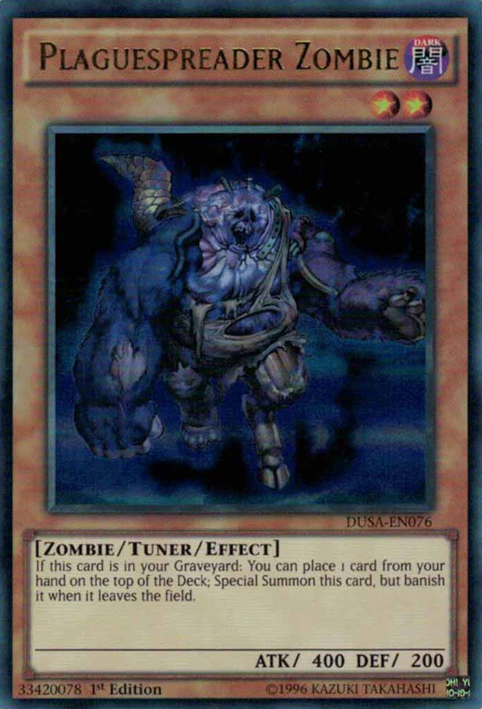 Plaguespreader Zombie [DUSA-EN076] Ultra Rare | Rock City Comics