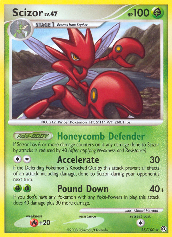 Scizor (25/100) [Diamond & Pearl: Stormfront] | Rock City Comics