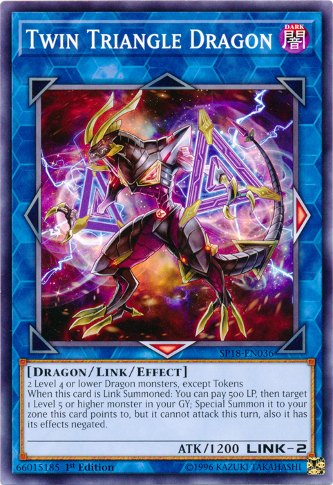 Twin Triangle Dragon [SP18-EN036] Common | Rock City Comics