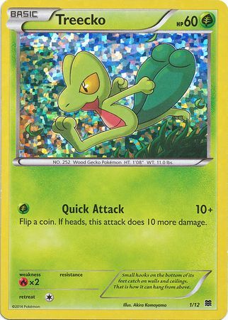 Treecko (1/12) [McDonald's Promos: 2015 Collection] | Rock City Comics