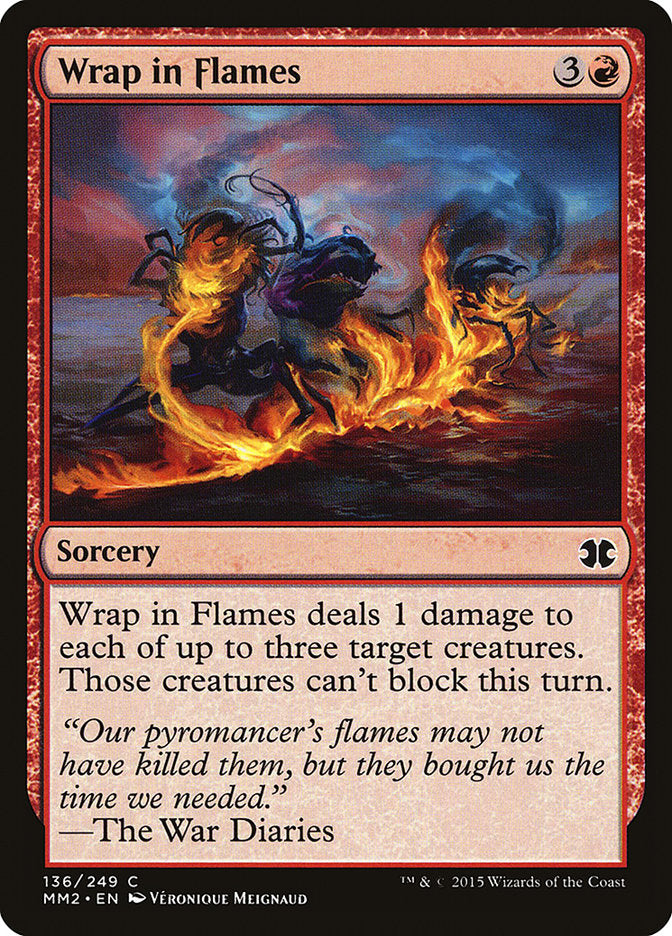 Wrap in Flames [Modern Masters 2015] | Rock City Comics