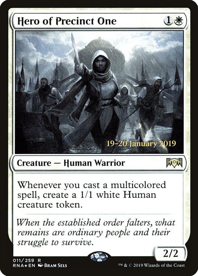 Hero of Precinct One [Ravnica Allegiance Prerelease Promos] | Rock City Comics