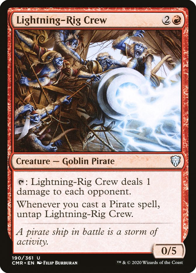 Lightning-Rig Crew [Commander Legends] | Rock City Comics