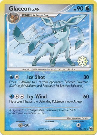 Glaceon (20/100) [Countdown Calendar Promos] | Rock City Comics