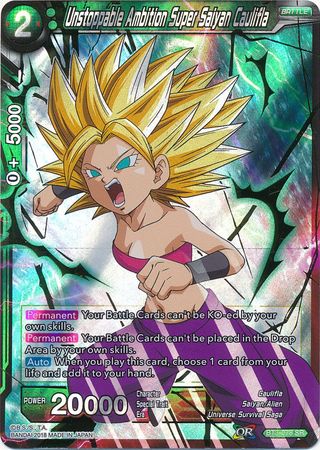 Unstoppable Ambition Super Saiyan Caulifla [BT3-078] | Rock City Comics