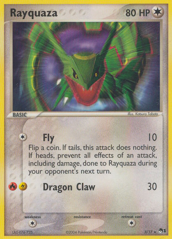 Rayquaza (3/17) [POP Series 1] | Rock City Comics