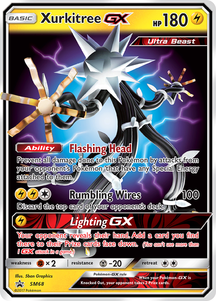 Xurkitree GX (SM68) [Sun & Moon: Black Star Promos] | Rock City Comics