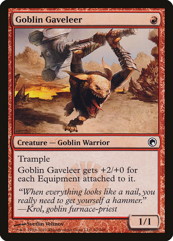 Goblin Gaveleer [Scars of Mirrodin] | Rock City Comics