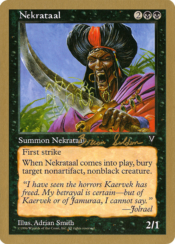 Nekrataal (Brian Selden) [World Championship Decks 1998] | Rock City Comics