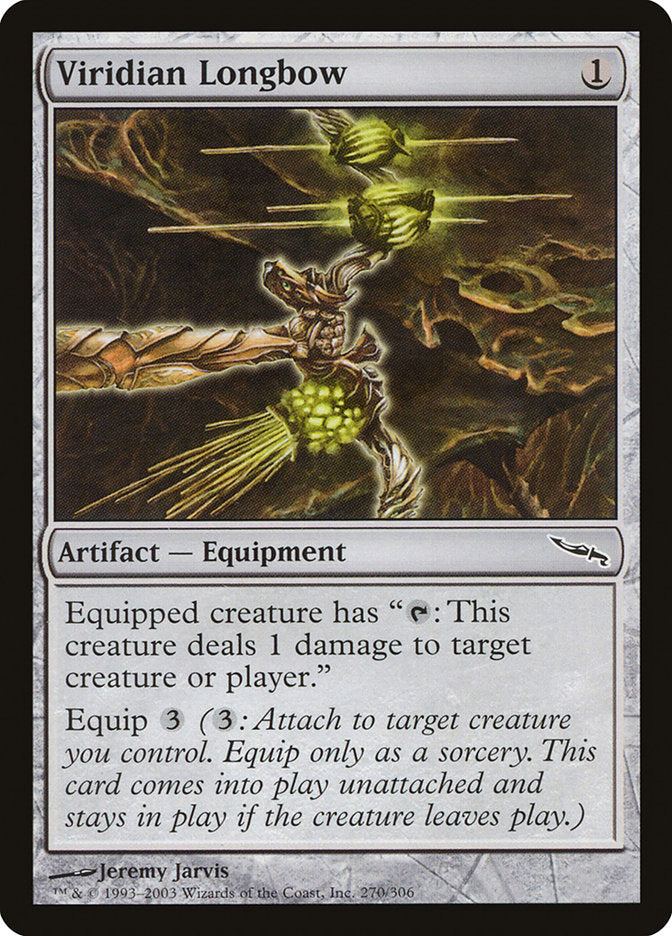 Viridian Longbow [Mirrodin] | Rock City Comics