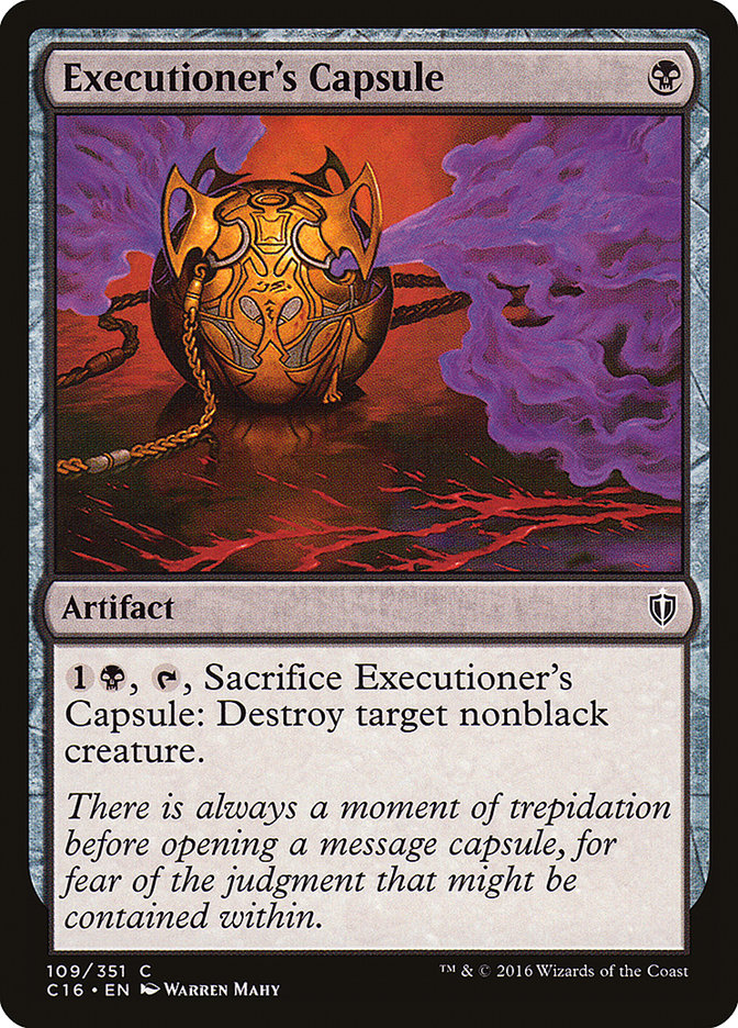 Executioner's Capsule [Commander 2016] | Rock City Comics