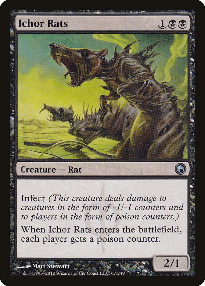 Ichor Rats [Scars of Mirrodin] | Rock City Comics