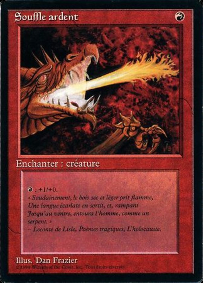 Firebreathing [Foreign Black Border] | Rock City Comics