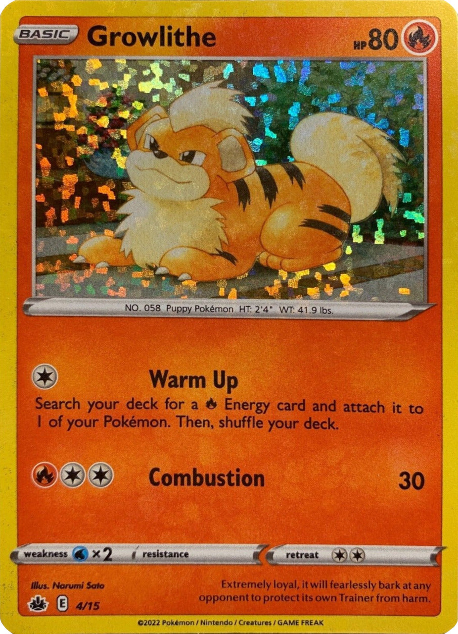 Growlithe (4/15) [McDonald's Promos: Match Battle] | Rock City Comics