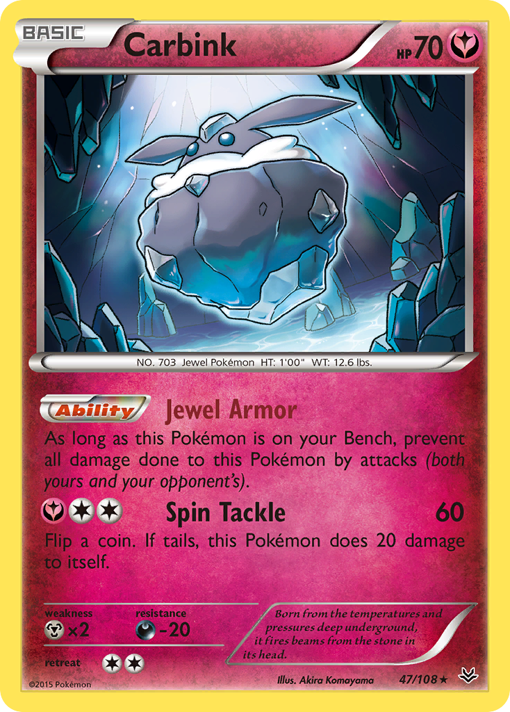 Carbink (47/108) [XY: Roaring Skies] | Rock City Comics