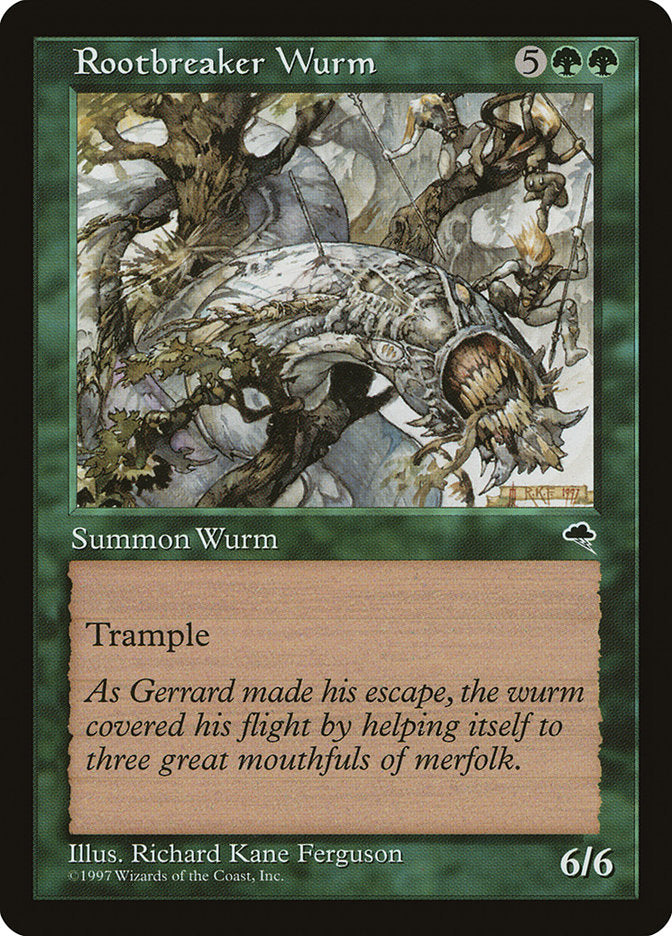 Rootbreaker Wurm [Tempest] | Rock City Comics