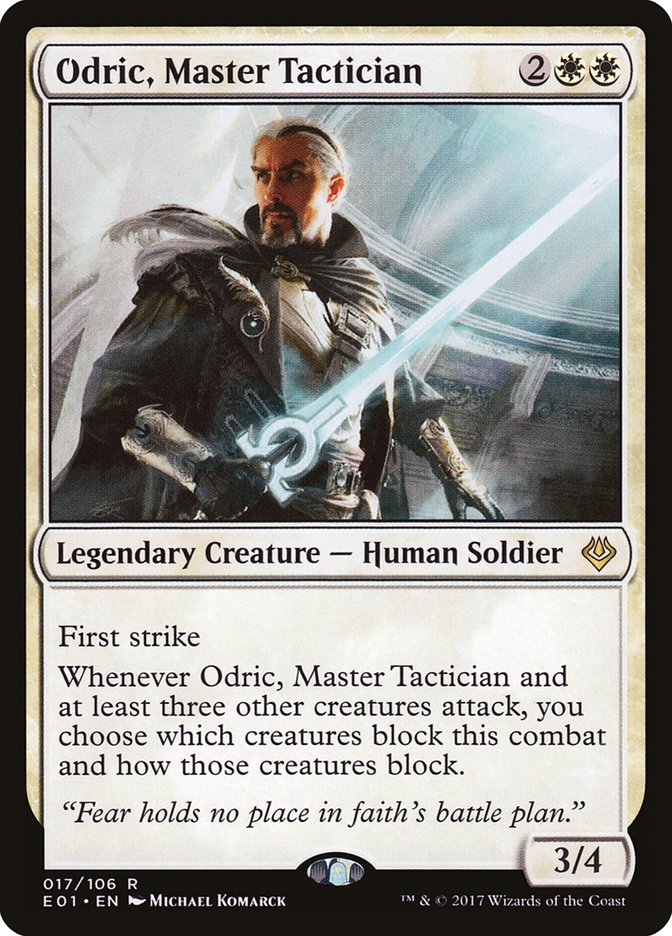 Odric, Master Tactician [Archenemy: Nicol Bolas] | Rock City Comics