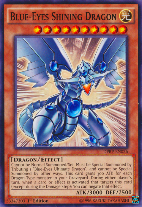 Blue-Eyes Shining Dragon [DPRP-EN026] Common | Rock City Comics