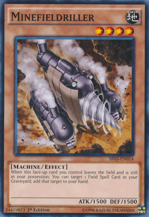 Minefieldriller [SR03-EN014] Common | Rock City Comics