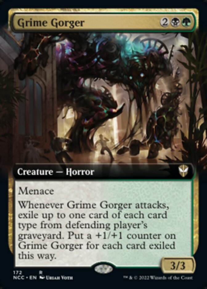 Grime Gorger (Extended Art) [Streets of New Capenna Commander] | Rock City Comics