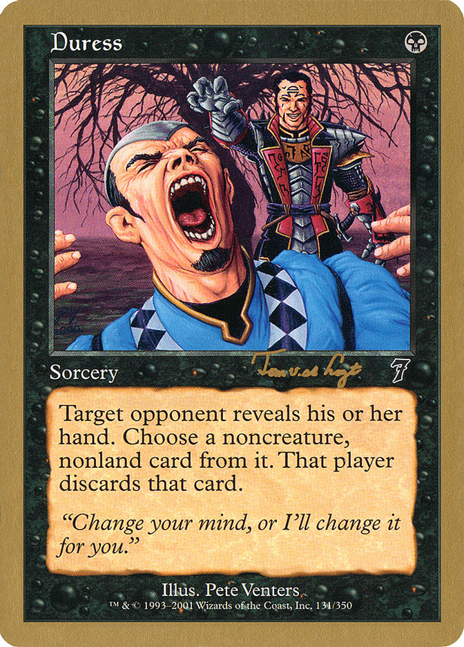 Duress (Tom van de Logt) [World Championship Decks 2001] | Rock City Comics