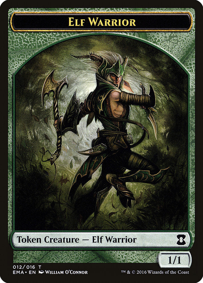 Elf Warrior [Eternal Masters Tokens] | Rock City Comics