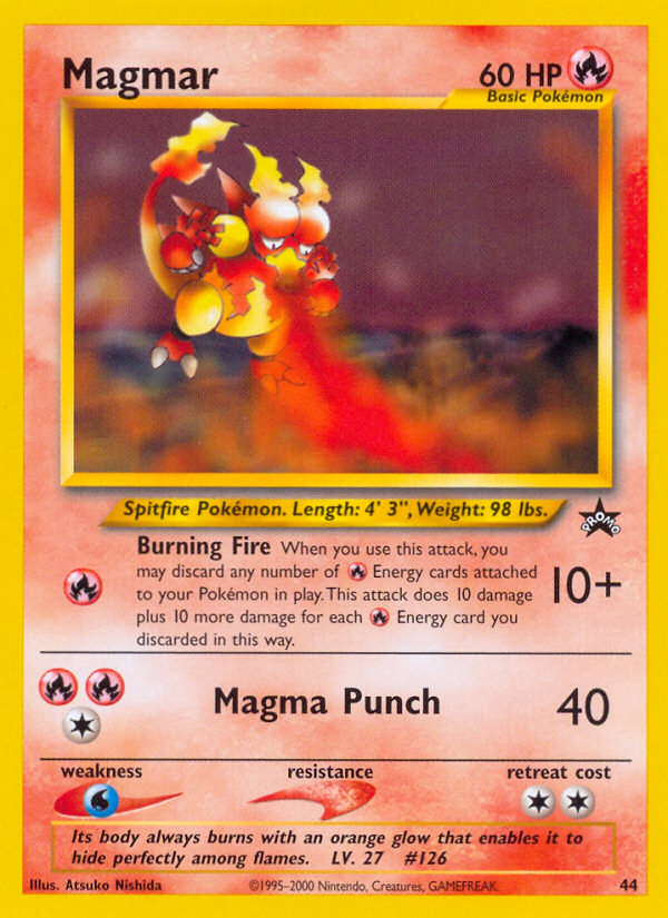 Magmar (44) [Wizards of the Coast: Black Star Promos] | Rock City Comics