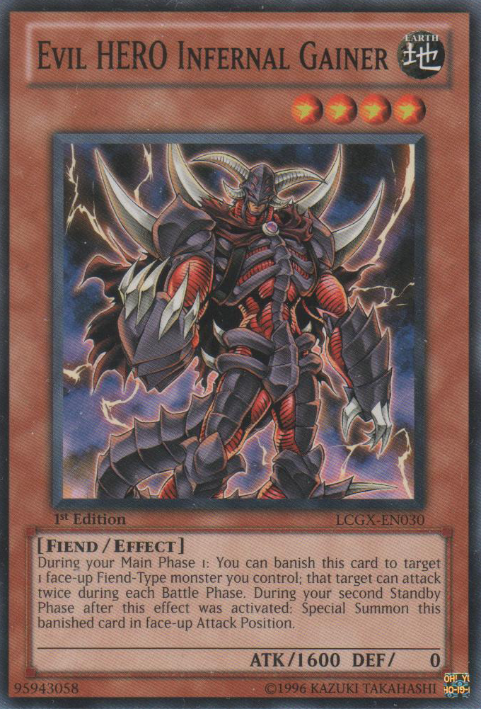 Evil HERO Infernal Gainer [LCGX-EN030] Common | Rock City Comics