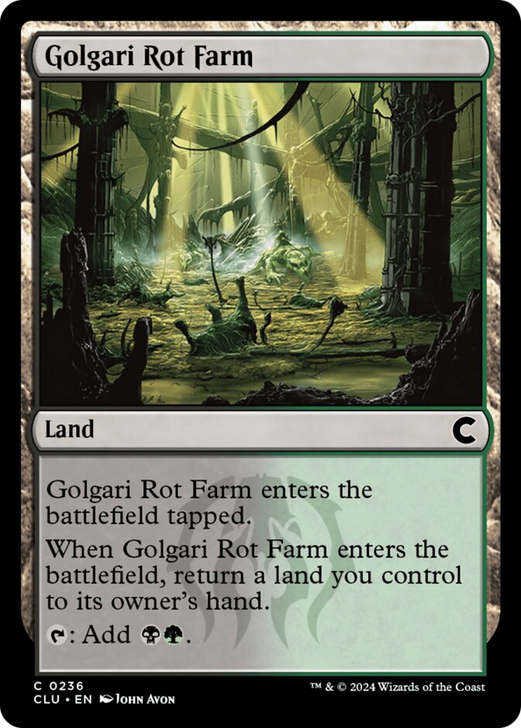 Golgari Rot Farm [Ravnica: Clue Edition] | Rock City Comics