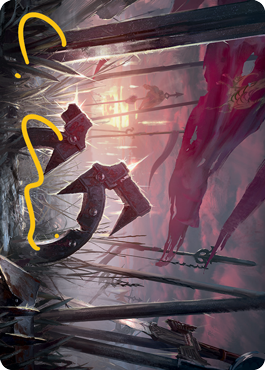 Field of Ruin Art Card (Gold-Stamped Signature) [Innistrad: Midnight Hunt Art Series] | Rock City Comics