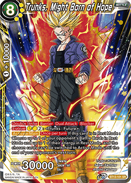 Trunks, Might Born of Hope [BT13-101] | Rock City Comics