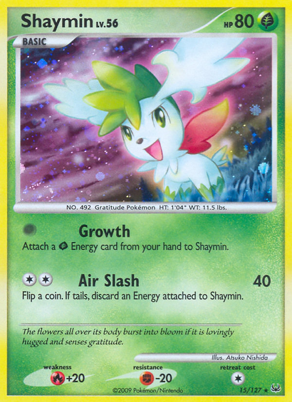 Shaymin (15/127) [Platinum: Base Set] | Rock City Comics