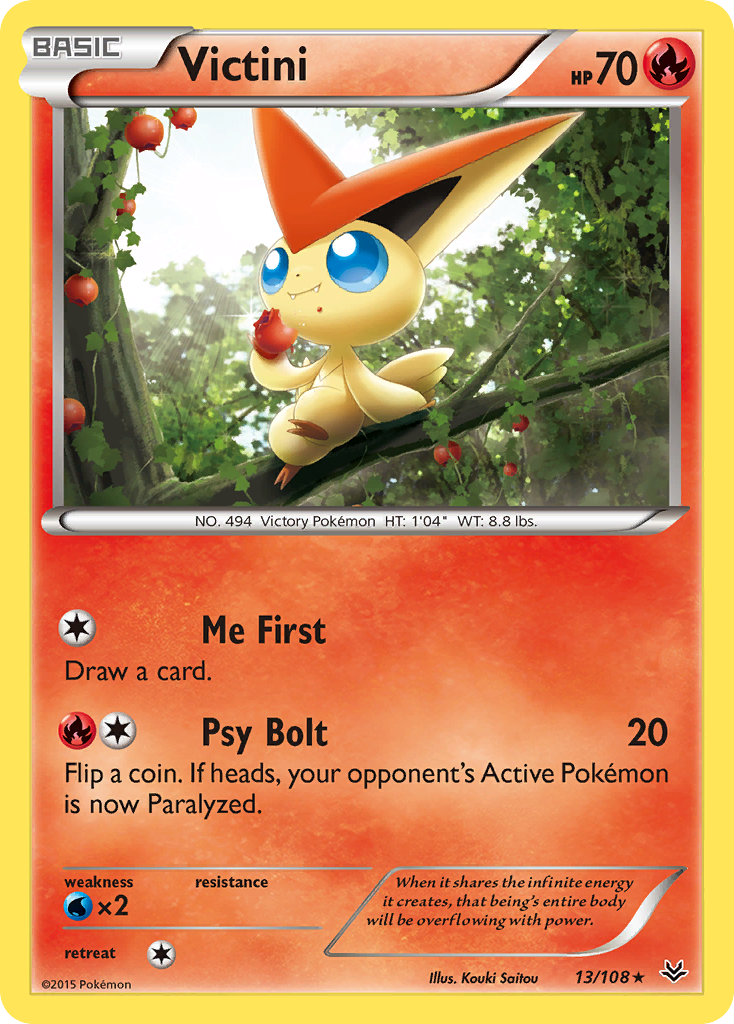 Victini (13/108) [XY: Roaring Skies] | Rock City Comics