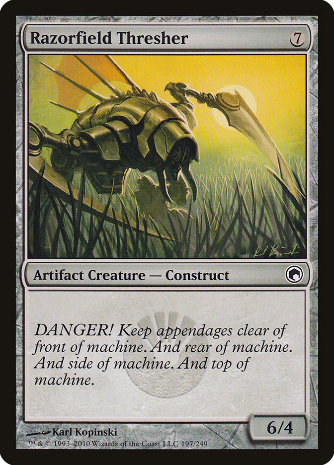 Razorfield Thresher [Scars of Mirrodin] | Rock City Comics