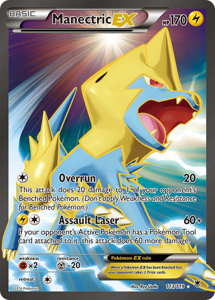 Manectric EX (113/119) [XY: Phantom Forces] | Rock City Comics