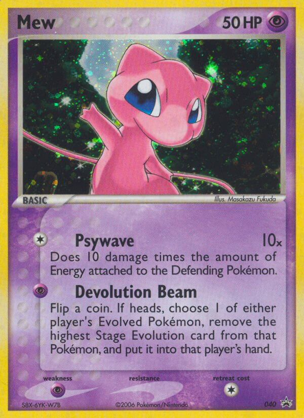 Mew (040) [Nintendo: Black Star Promos] | Rock City Comics