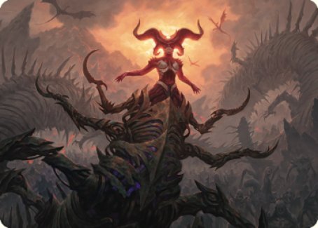 Sheoldred, the Apocalypse Art Card [Dominaria United Art Series] | Rock City Comics
