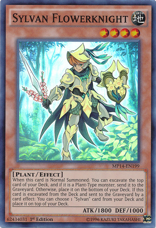 Sylvan Flowerknight [MP14-EN199] Super Rare | Rock City Comics